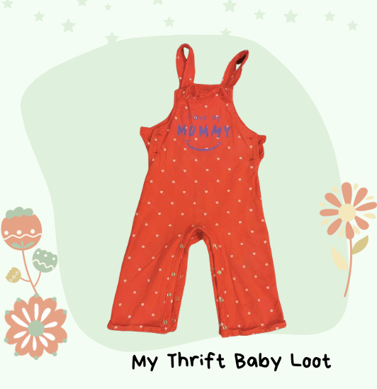 Preloved I love my mummy romper (9-12 months)